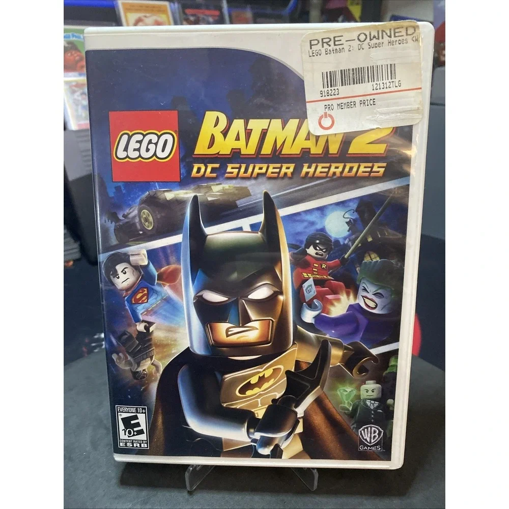 Warner Bros. LEGO Batman 2 DC Super Heroes Nintendo Wii Action Adventure Manual…